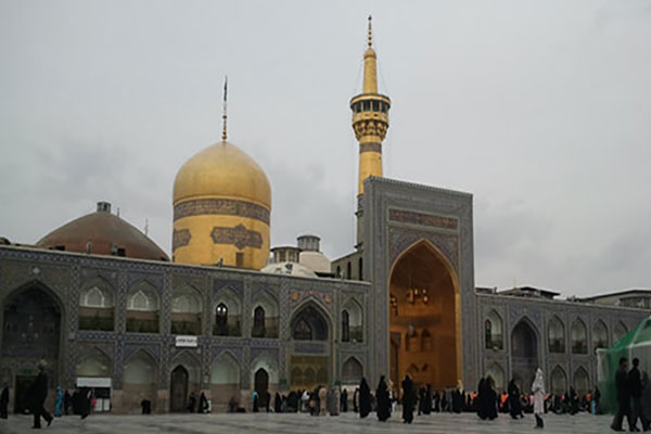 Imam Reza Shrine Mashhad Iran منارات مضئية في آسيا