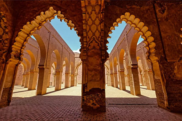 Tin Mel Mosque in Morocco منارات مضئية في إفريقيا